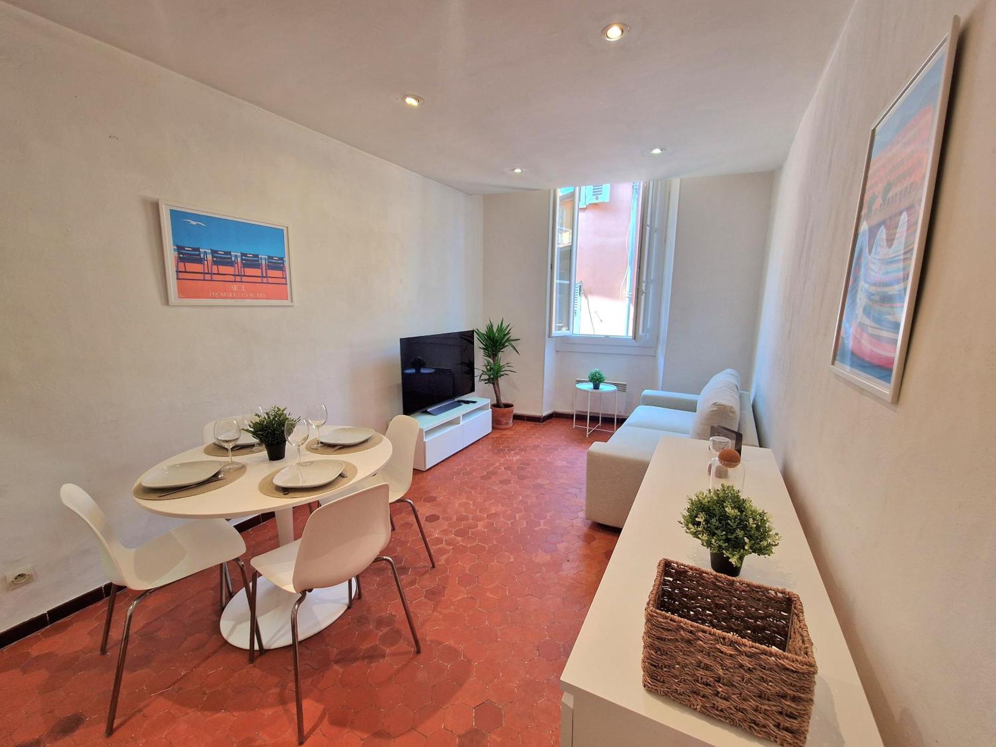 Sublime Appartement 4P Classe Dans Le Vieux-นีซ ภายนอก รูปภาพ